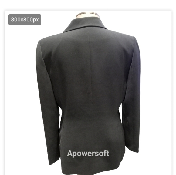 Tahiri Gray two button pants suit size 10P - Picture 4 of 4